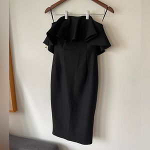 Lulus tight midi strapless dress